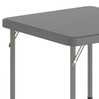 Flash Furniture Paige Mesa Plegable de Plástico para Niños con Patas con Bloqueo