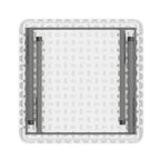 Flash Furniture Paige Mesa Plegable de Plástico para Niños con Patas con Bloqueo