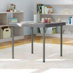 Flash Furniture Paige Mesa Plegable de Plástico para Niños con Patas con Bloqueo