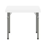 Flash Furniture Paige Mesa Plegable de Plástico para Niños con Patas con Bloqueo