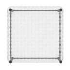 Flash Furniture Paige Mesa Plegable de Plástico para Niños con Patas con Bloqueo