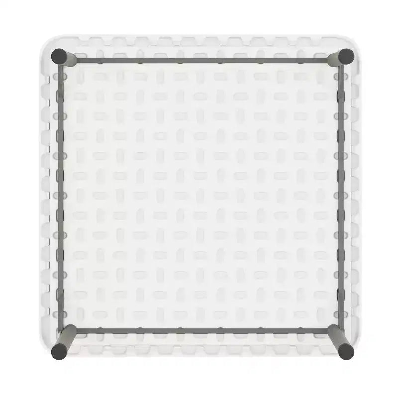 Flash Furniture Paige Mesa Plegable de Plástico para Niños con Patas con Bloqueo