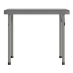 Flash Furniture Paige Mesa Plegable de Plástico para Niños con Patas con Bloqueo