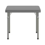 Flash Furniture Paige Mesa Plegable de Plástico para Niños con Patas con Bloqueo