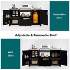 Isla de cocina exterior negra de 66.5 pulgadas para parrillas Big Green Egg, carrito de parrilla exterior de madera maciza para parrilla de mesa con tapa de acero inoxidable