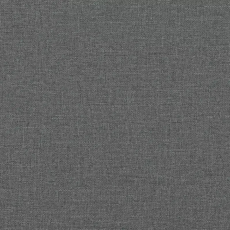 Estructura de Cama Poliéster Gris Oscuro, Contrachapado, Madera de Ingeniería Individual XL