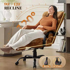 Silla ergonómica de oficina para la oficina en casa, silla ejecutiva de escritorio con respaldo alto, reposapiés retráctil y asiento ancho, silla giratoria de ordenador de alta resistencia