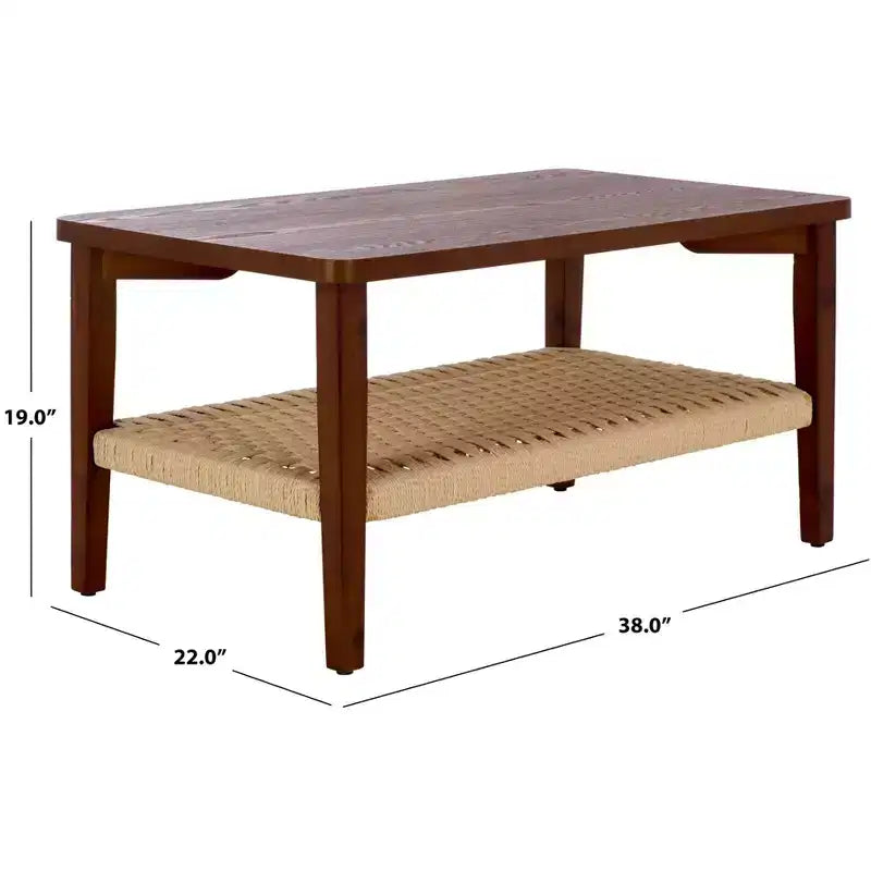Mesa de centro Dino con 1 estante - COF2313 - Safavieh