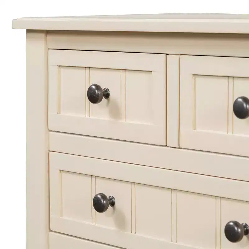 Mesa consola retro pequeña con cajones y estante inferior, mesa de entrada de madera estilo rústico con almacenamiento, mesa auxiliar delgada de madera para la entrada