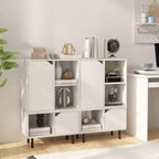 Estantería apilable Costway, gabinete de celosía combinable, estantería de suelo abierta, ajustable