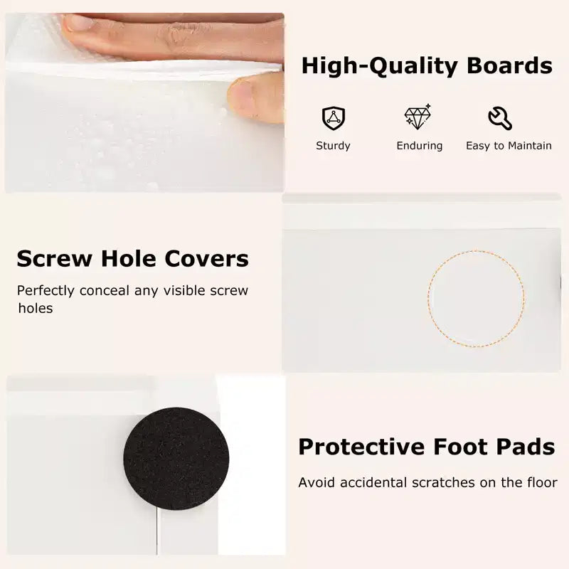 Estantería de 11 niveles Costway con kits antivuelco, estante de exhibición de madera en forma de árbol