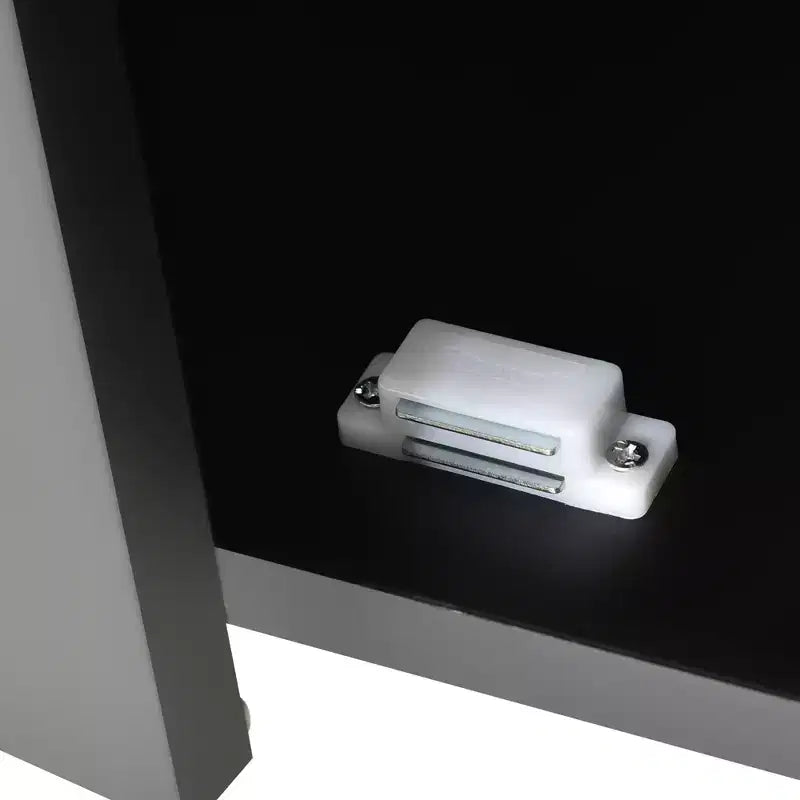 Carro de cocina con superficie de madera y barra de desayuno plegable, isla de cocina móvil con ruedas, almacenamiento y toallero