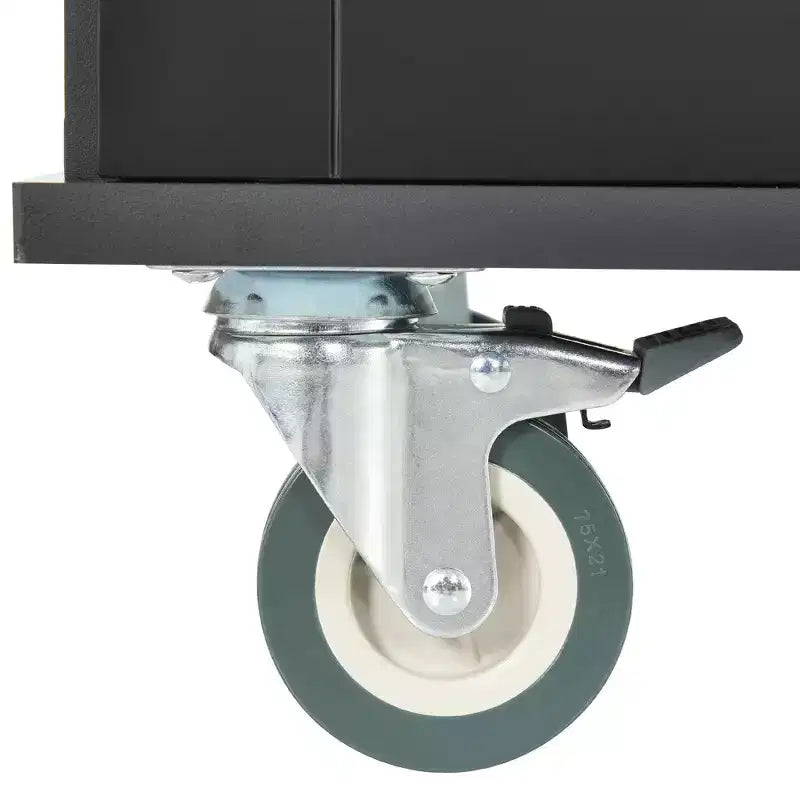 Carro de cocina con superficie de madera y barra de desayuno plegable, isla de cocina móvil con ruedas, almacenamiento y toallero