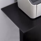 Soporte para impresora móvil, carro archivador rodante con ruedas, estante ajustable, cajón y soporte para CPU