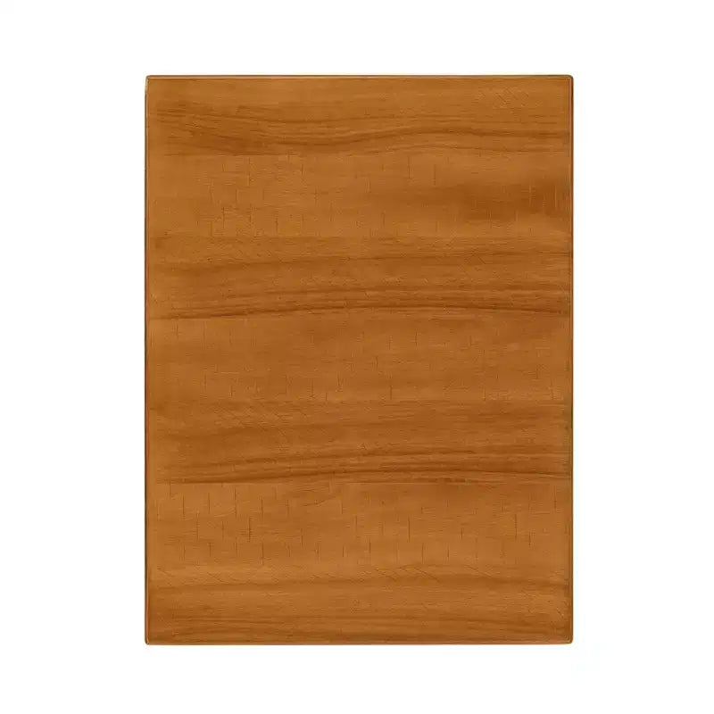 Juego de 3 mesas de centro de madera maciza Luxystar con cajón, incluye 1 mesa de centro vintage y 2 mesas auxiliares para sala de estar