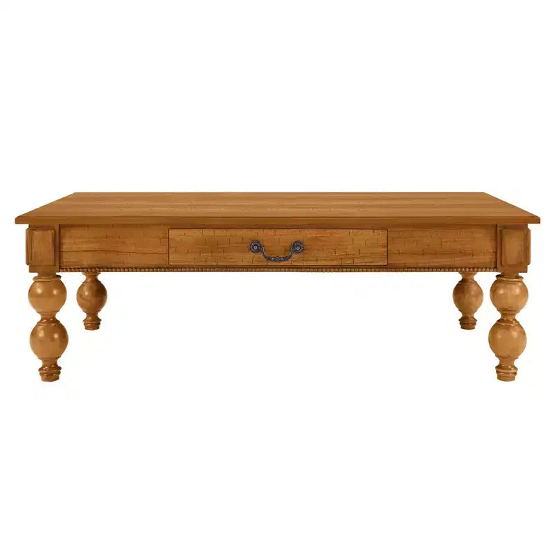 Juego de 3 mesas de centro de madera maciza Luxystar con cajón, incluye 1 mesa de centro vintage y 2 mesas auxiliares para sala de estar