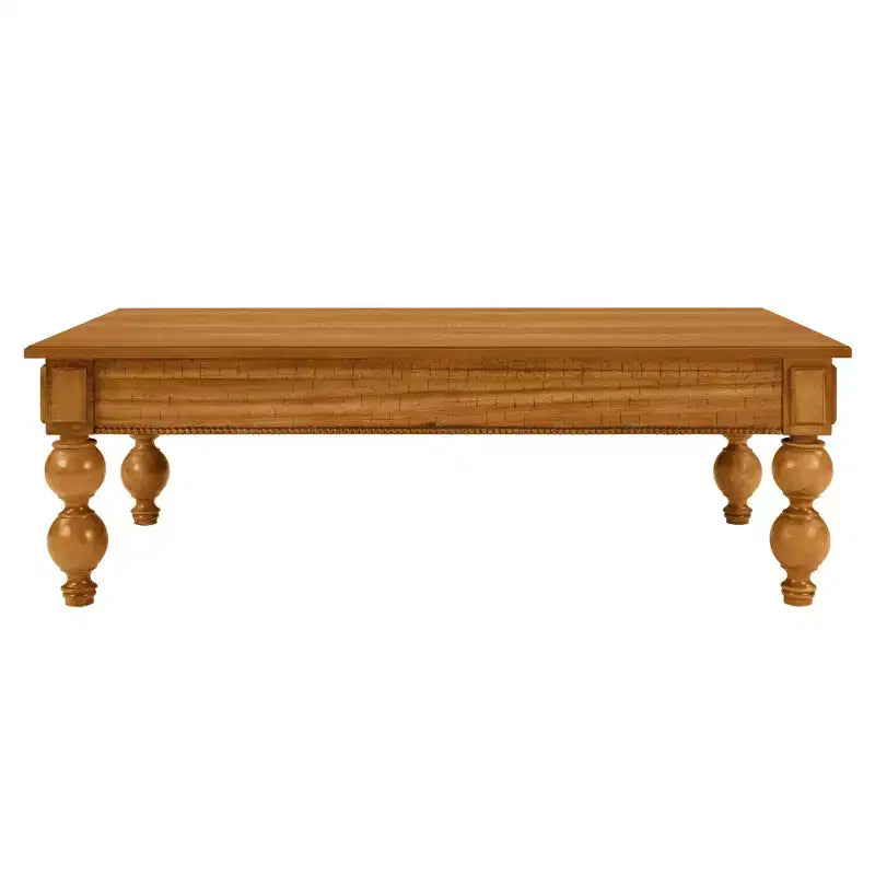 Juego de 3 mesas de centro de madera maciza Luxystar con cajón, incluye 1 mesa de centro vintage y 2 mesas auxiliares para sala de estar
