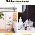Organizador de zapatos de 6 piezas, organizador de zapatos apilable de plástico transparente para armario, caja de zapatos apilable de plástico transparente para ahorrar espacio en la entrada, plegable
