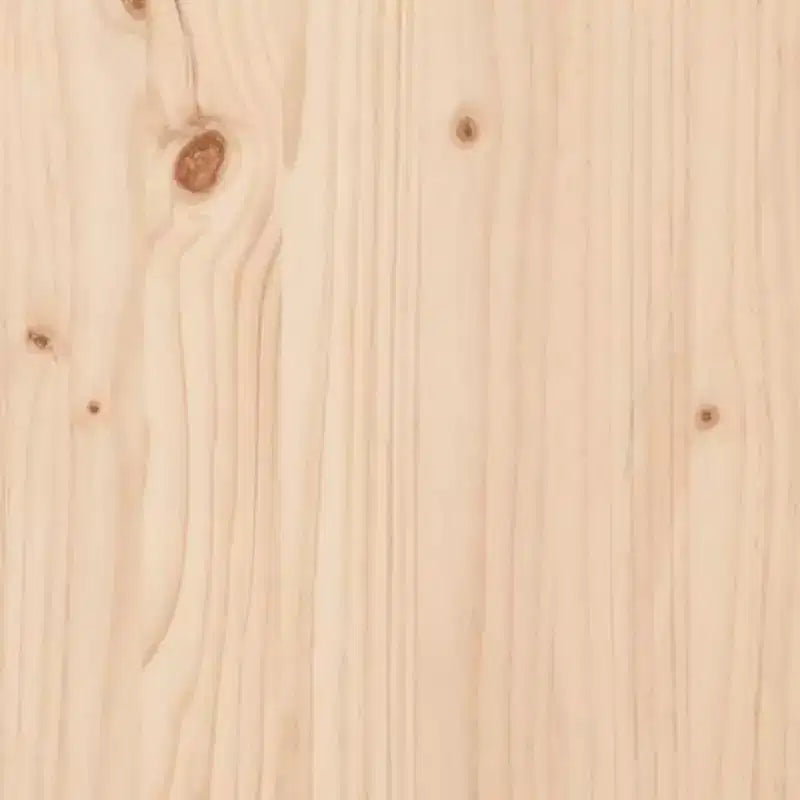 vidaXL Escritorio Madera Natural Madera maciza de pino Escritorio mediano Rectangular