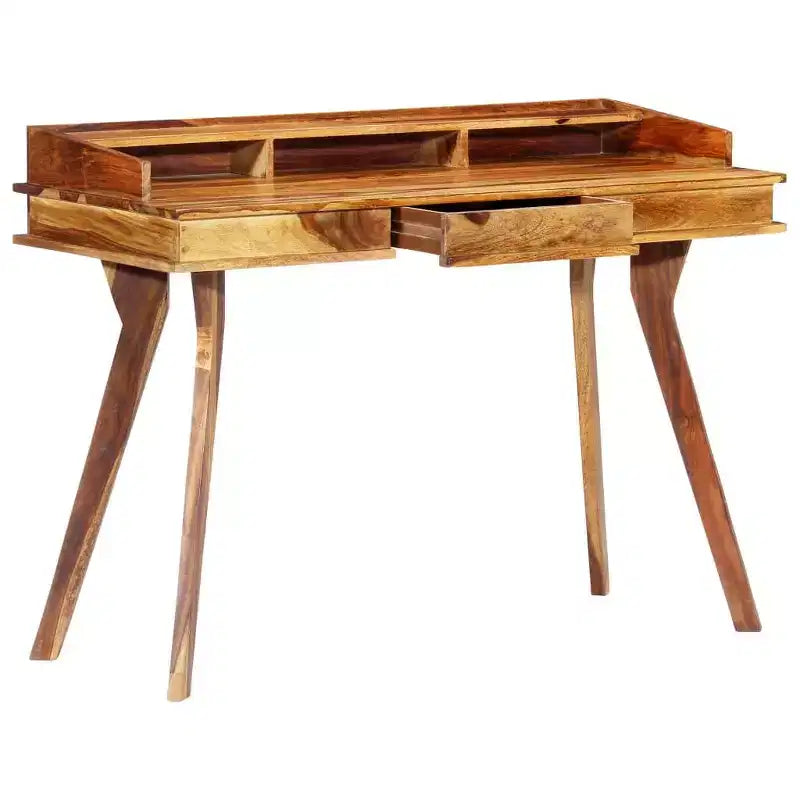 vidaXL Escritorio 45.3x19.7x33.5 Madera maciza de acacia