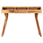 vidaXL Escritorio 45.3x19.7x33.5 Madera maciza de acacia