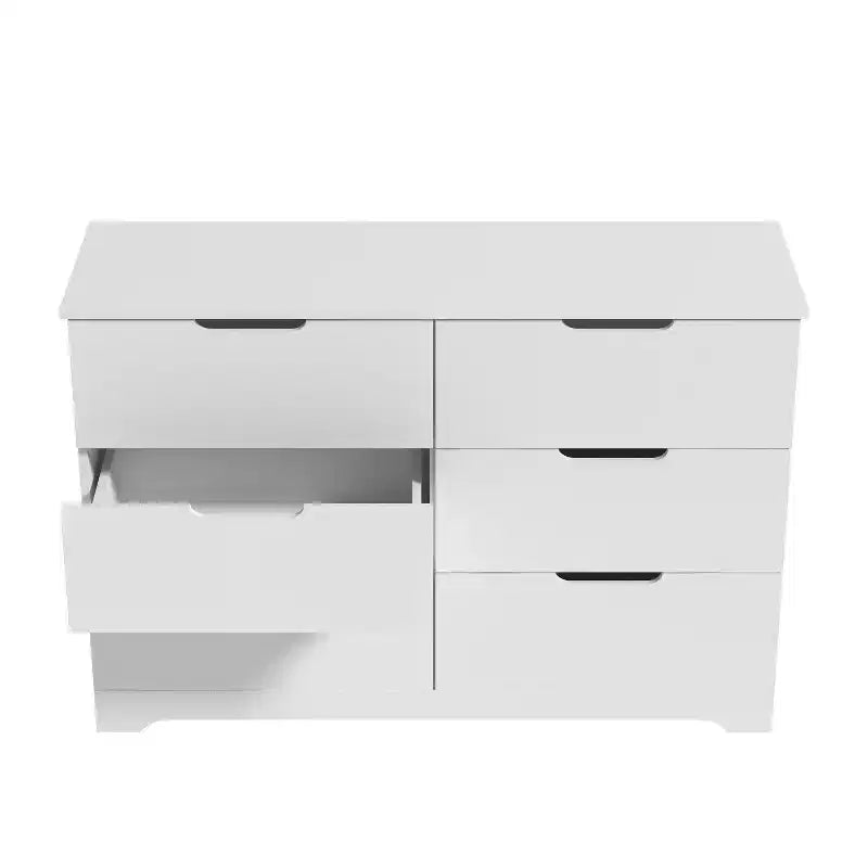 Cómoda de 6 cajones Galano con fabricación de madera 47 AN 15.6 PR 31.7 AL