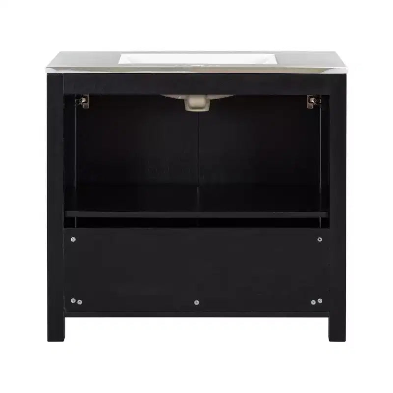 Tocador de baño de 72 pulgadas con tocadores dobles, mueble lavabo de baño con puertas de cierre suave y estante ajustable, Espresso