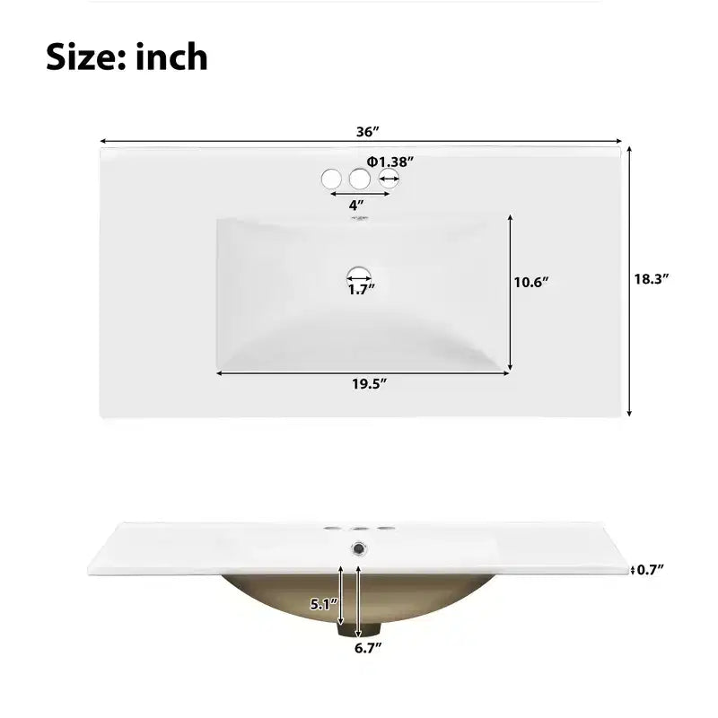 Tocador de baño de 72 pulgadas con tocadores dobles, mueble lavabo de baño con puertas de cierre suave y estante ajustable, Espresso