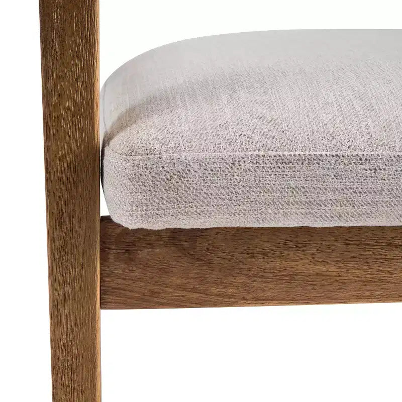 Christopher Knight Home Rosa, sillas de comedor tapizadas de madera de caucho de mediados de siglo (juego de 2)