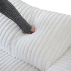 Sofá Seccional Modular de 6 Piezas con Chaise y Otomana