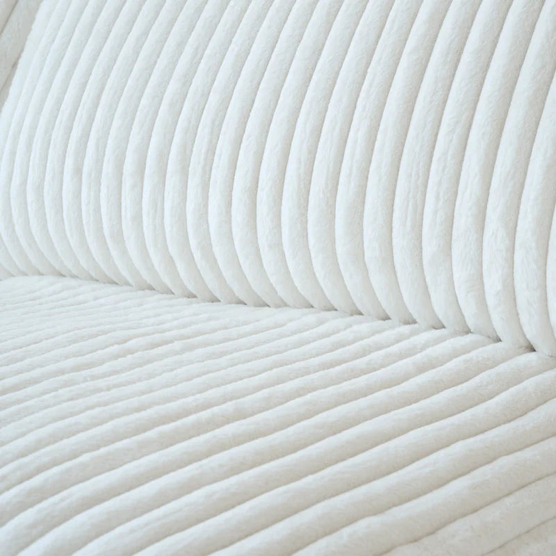 Sofá Seccional Modular de 6 Piezas con Chaise y Otomana