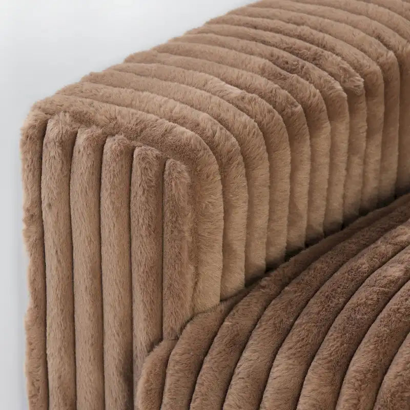 Sofá Seccional Modular de 6 Piezas con Chaise y Otomana