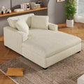 Sillón diván extragrande color beige