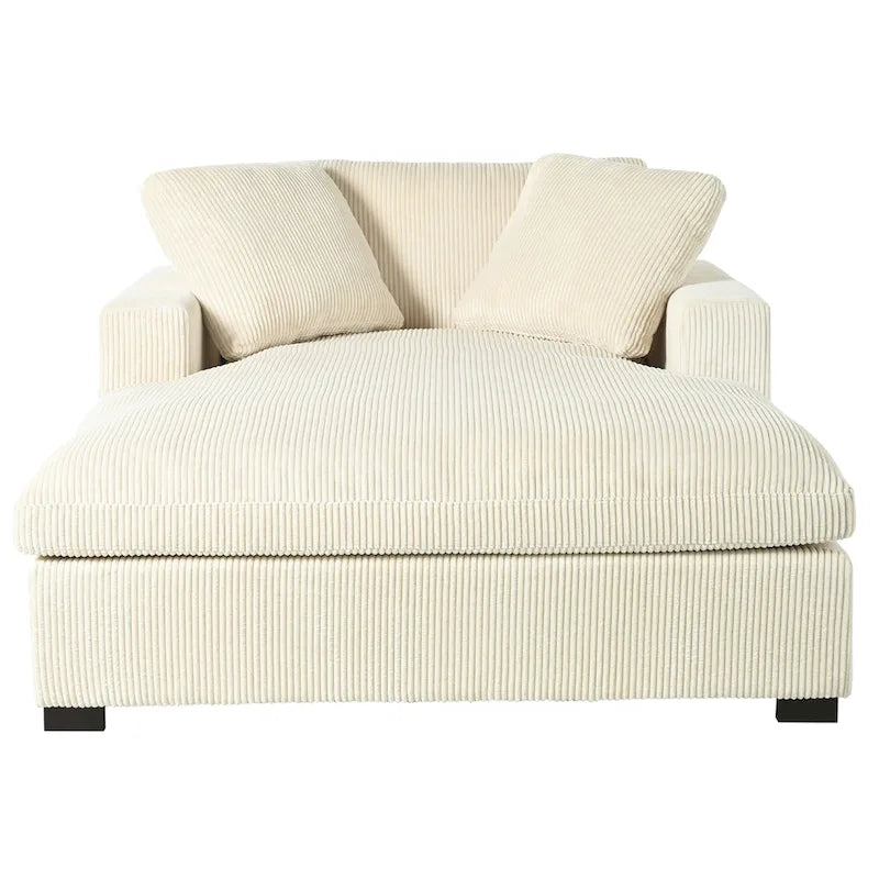 Sillón diván extragrande color beige