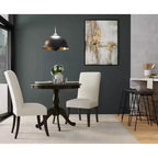 Mesa de comedor de pedestal redonda Carolina Living 36 Salem