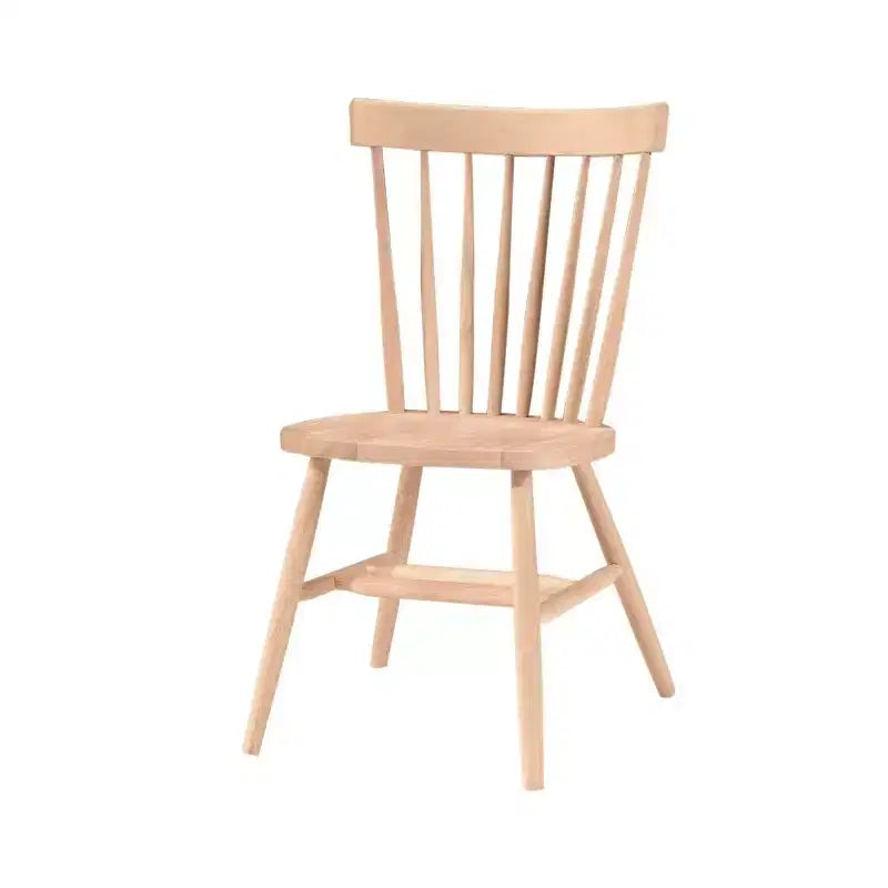 Silla Copenhague sin terminar - International Concepts: Madera maciza, Parawood, sin brazos