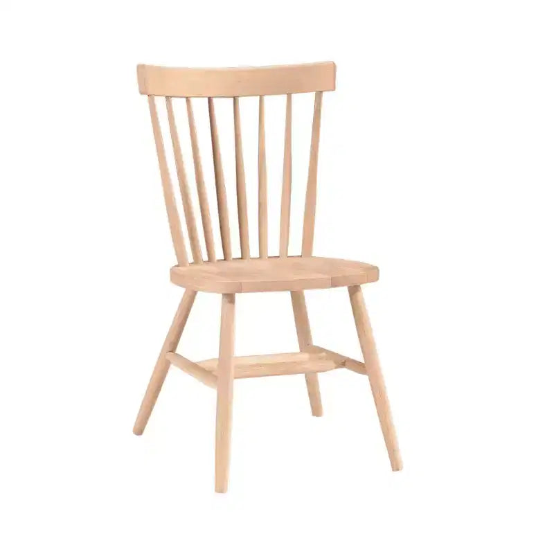 Silla Copenhague sin terminar - International Concepts: Madera maciza, Parawood, sin brazos