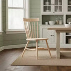 Silla Copenhague sin terminar - International Concepts: Madera maciza, Parawood, sin brazos