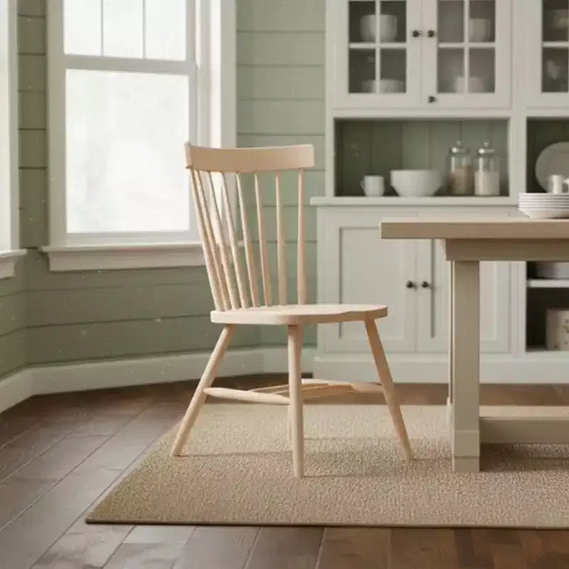 Silla Copenhague sin terminar - International Concepts: Madera maciza, Parawood, sin brazos
