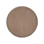 Torino Mesas de Comedor Tradicionales Marrón Rústico - Linon: Madera Maciza, Para 4 Personas, 42" de Diámetro