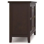 Aparador buffet grande Stratford de color castaño oscuro - WyndenHall