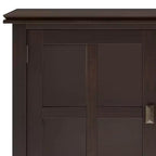 Aparador buffet grande Stratford de color castaño oscuro - WyndenHall