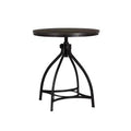 Powell Tormo Round Adjustable Bar Height Table Gray