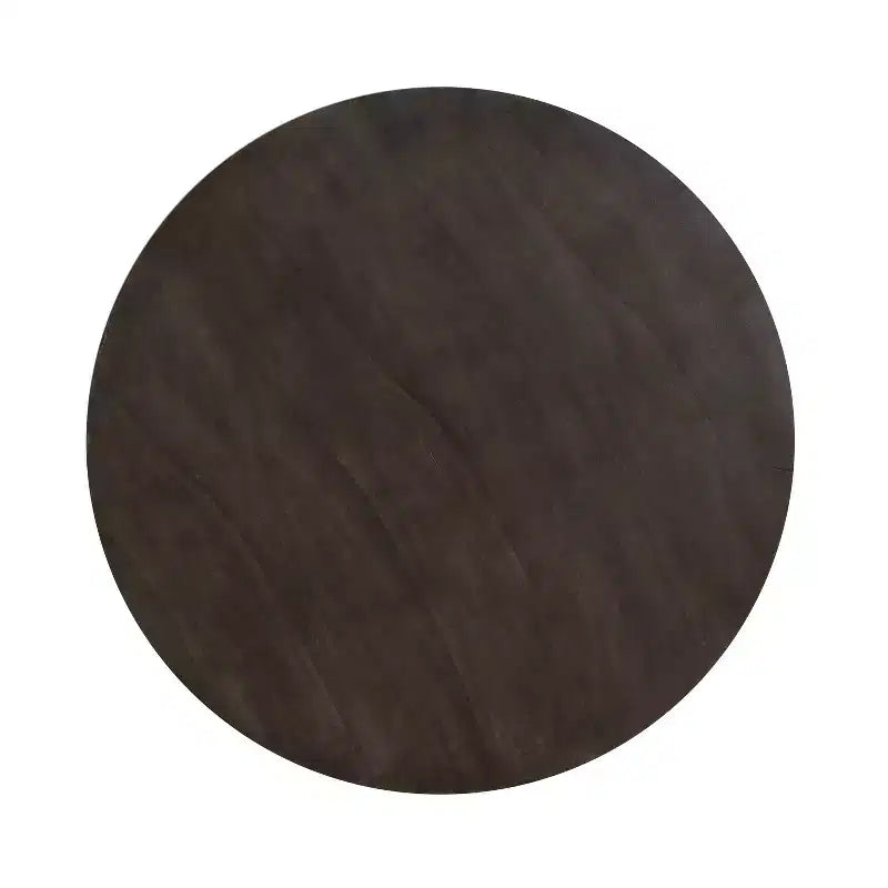 Mesa Powell Tormo de altura de barra, redonda, ajustable, gris