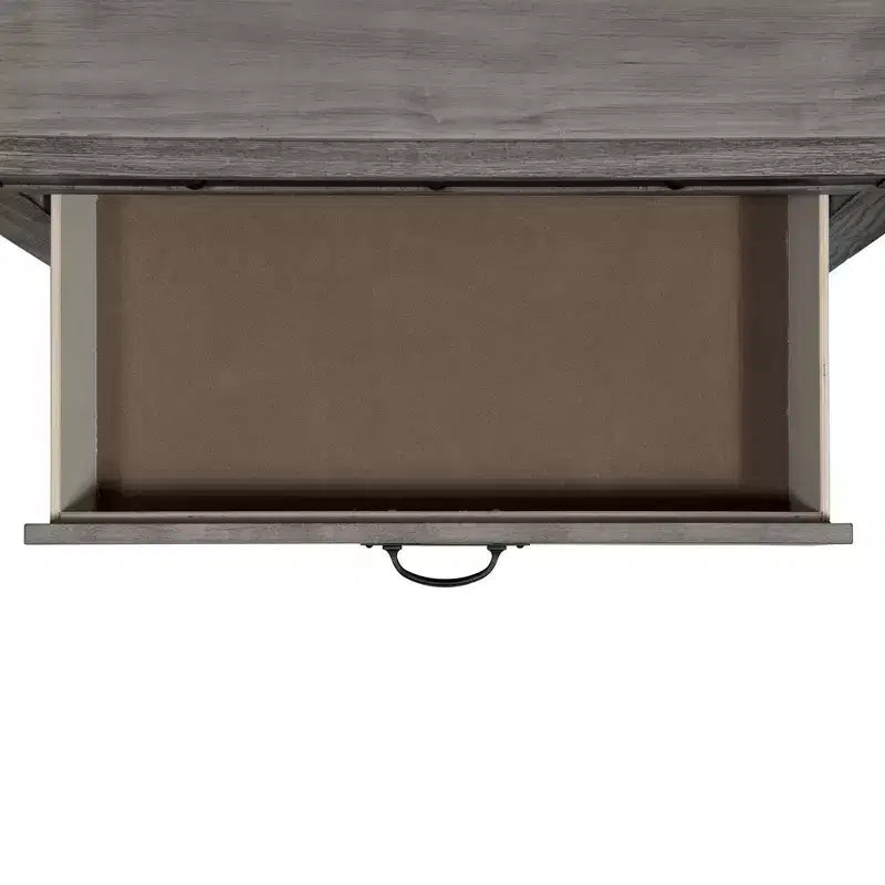 Cómoda Montauk de 5 Cajones Gris - Picket House Furnishings: Amplio Almacenamiento, Tiradores Metálicos, Muebles de Dormitorio