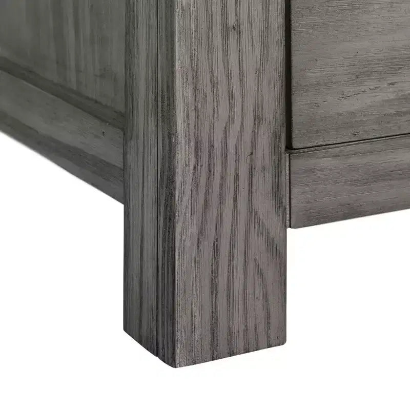Cómoda Montauk de 5 Cajones Gris - Picket House Furnishings: Amplio Almacenamiento, Tiradores Metálicos, Muebles de Dormitorio
