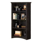 Estantería de 4 estantes Gascony de 57,75" de color negro - South Shore
