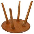 Mesa de centro - Tapa de madera maciza de cerezo - Flora Home
