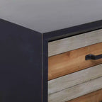 Mueble moderno de MDF negro - Olivia & May