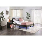 Base de cama ajustable King Harmony con batería de respaldo - Furniture of America: puertos USB, poliéster, estructura de acero